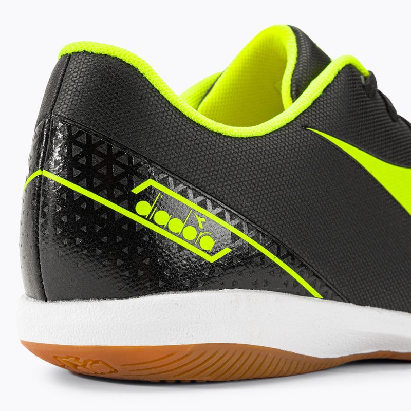 Ghete de fotbal Diadora Pichichi 6 IDR pentru bărbați negru/galben fi dd/alb