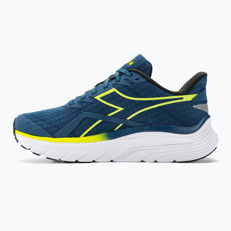 Pantofi de alergare pentru bărbați Diadora Equipe Nucleo bl opal/evening primrose/alb 10