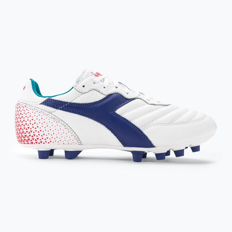 Cizme de fotbal pentru bărbați Diadora Brasil GR LT+ MDPU alb/marin 2