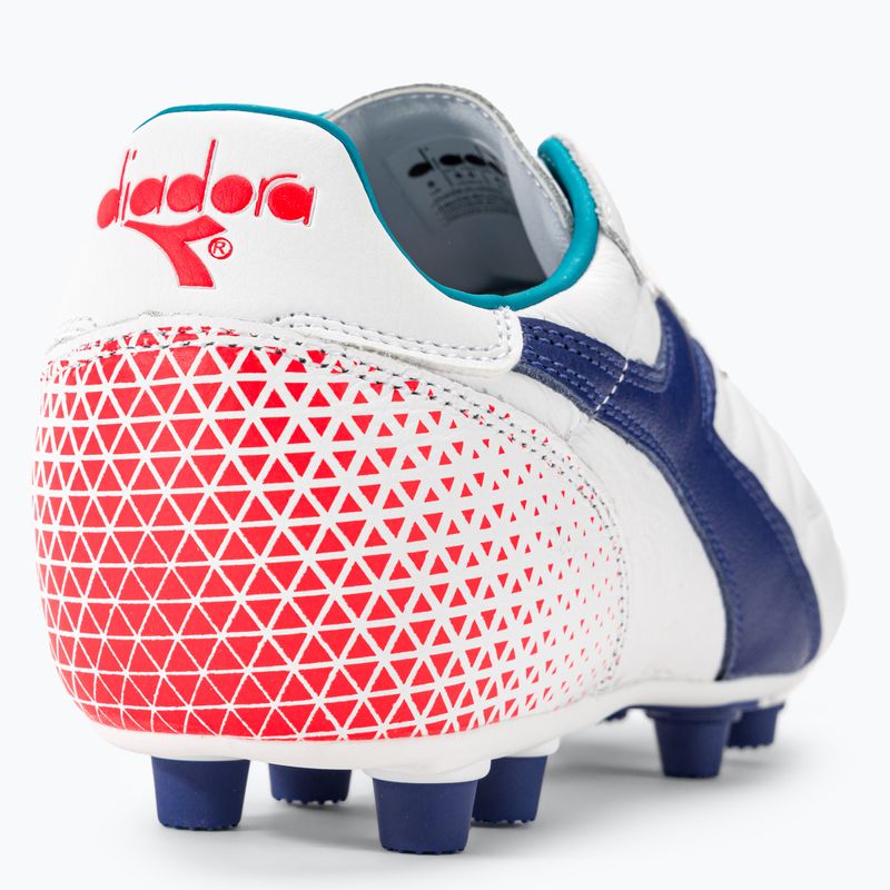 Cizme de fotbal pentru bărbați Diadora Brasil GR LT+ MDPU alb/marin 9