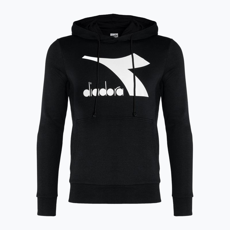 Bluză pentru bărbați Diadora Hoodie Core nero 4