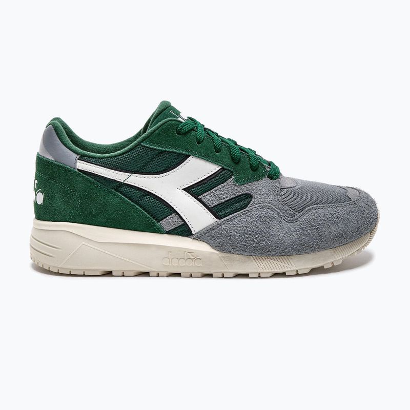 Diadora N902 Hairy Suede negru / alb / alb / rock lunar / pantofi de suede 11
