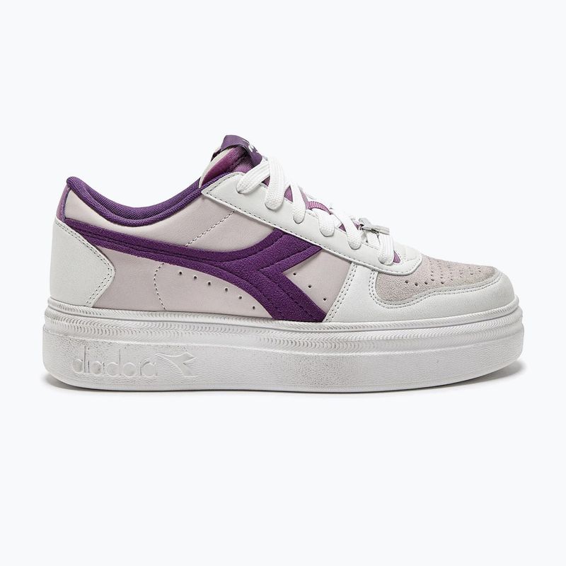 Pantofi de damă Diadora Magic Bold Eden WN gri liliac/blanc de alb 11