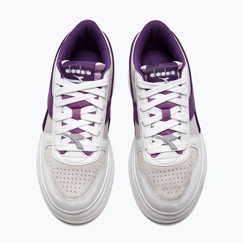 Pantofi de damă Diadora Magic Bold Eden WN gri liliac/blanc de alb 13