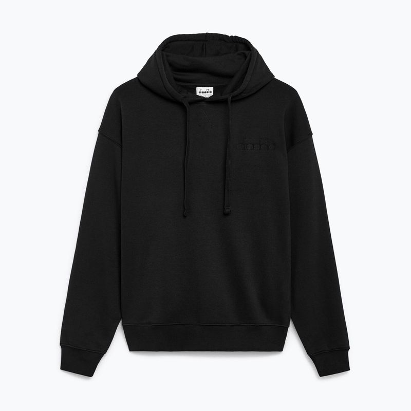 Diadora Hoodie Athletic Logo negru 3