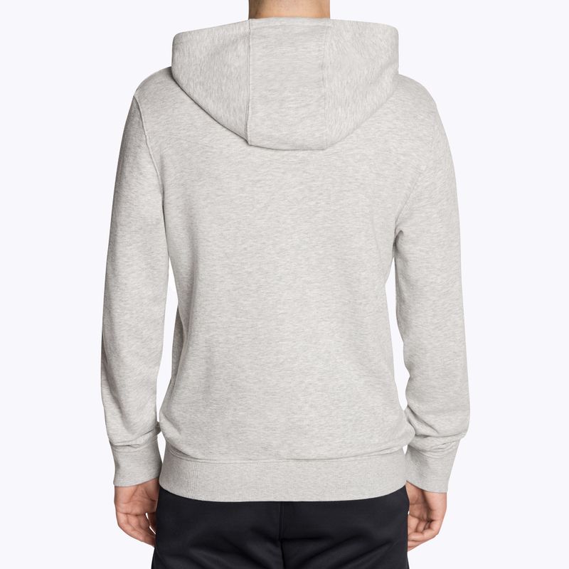 Bluză pentru bărbați Diadora Hoodie FZ Essential Sport grigio medio chiaro melange 2