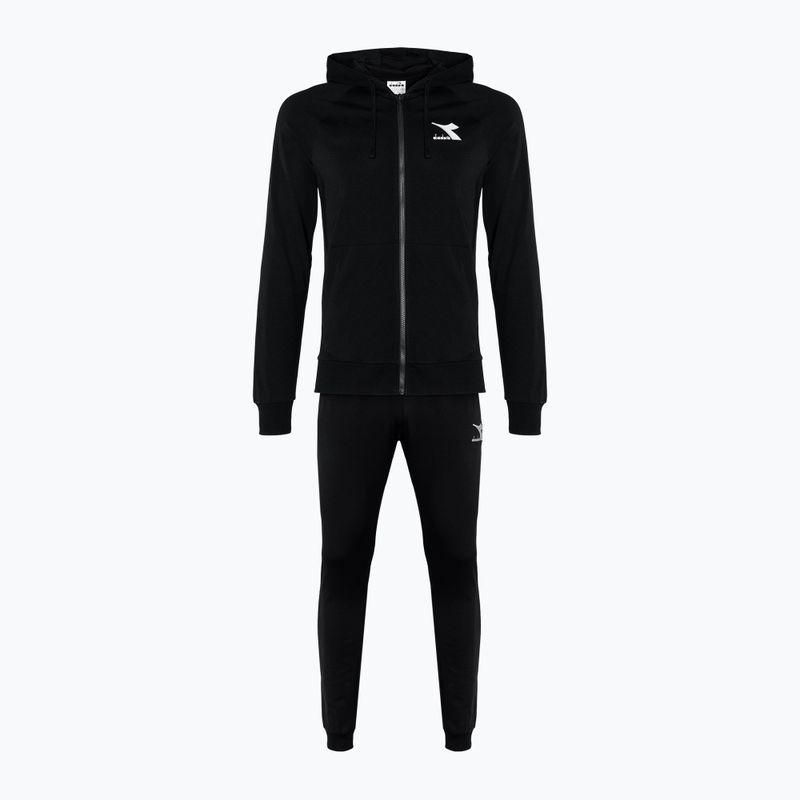 Trenung pentru bărbați Diadora Tracksuit HD FZ Core nero