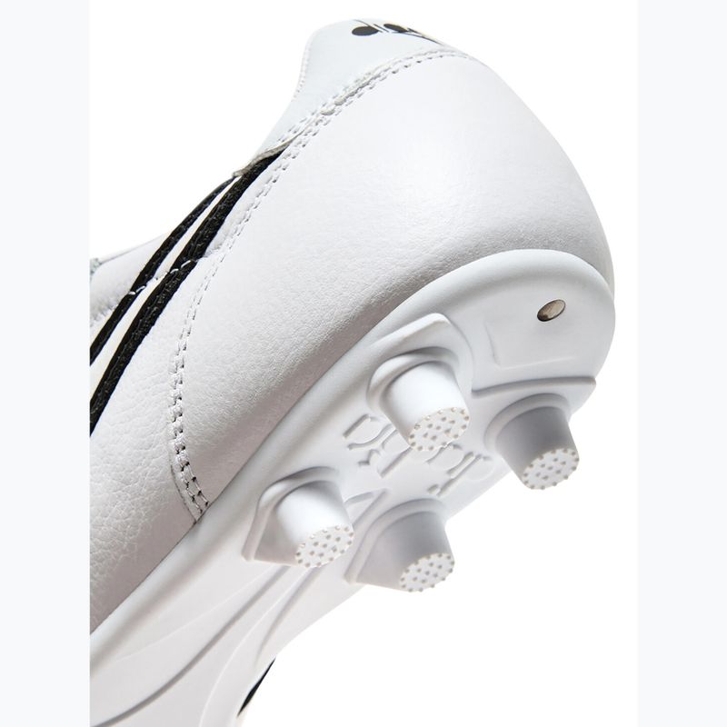 Încălțăminte de fotbal pentru bărbați Diadora Brasil LT+ MDPU white/black 13