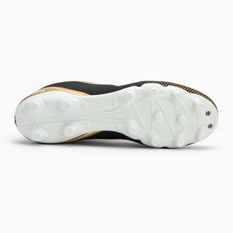 Încălțăminte de fotbal pentru bărbați Diadora Pichichi 7 MG14 blavk/white/gold 4