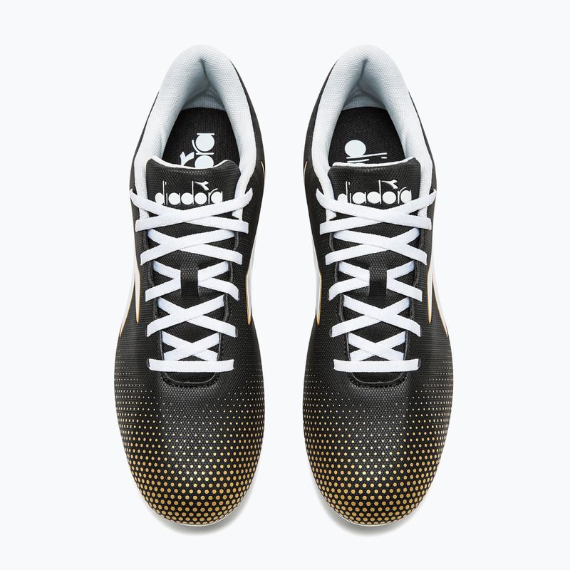 Încălțăminte de fotbal pentru bărbați Diadora Pichichi 7 MG14 blavk/white/gold 10
