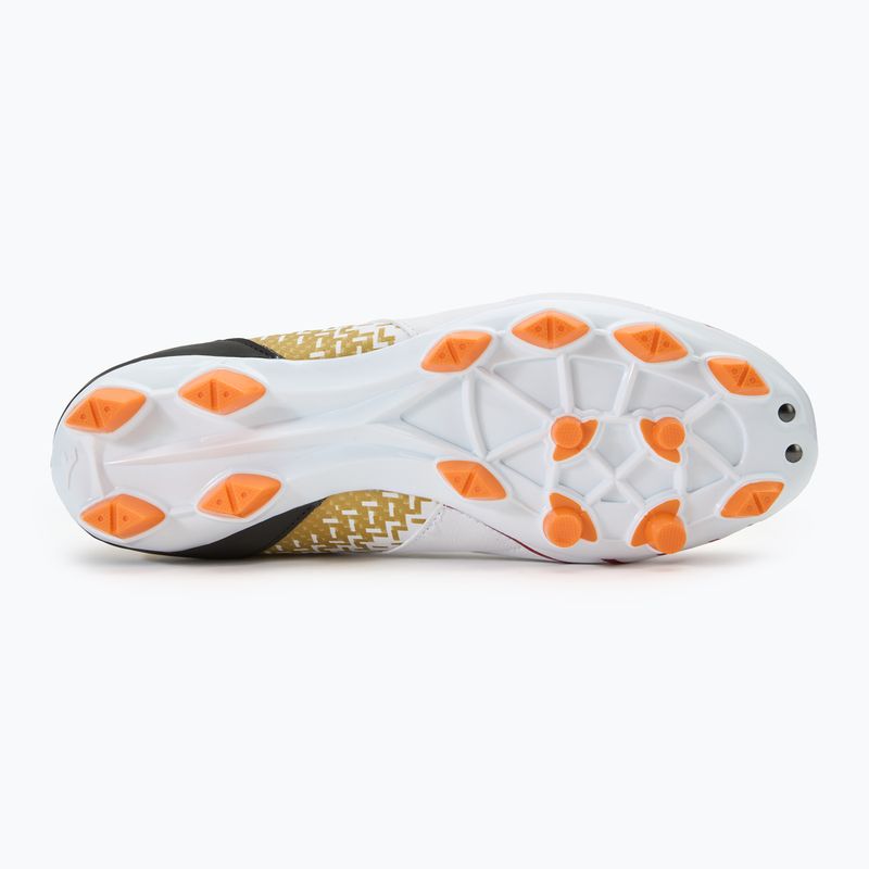 Încălțăminte de fotbal pentru bărbați Diadora Maximus Elite R LPU white/chili pepper/russet orange 4