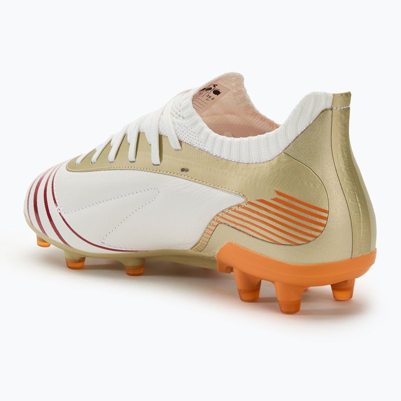 Încălțăminte de fotbal pentru bărbați Diadora Maximus Elite SLX white/chili pepper/russet orange 3