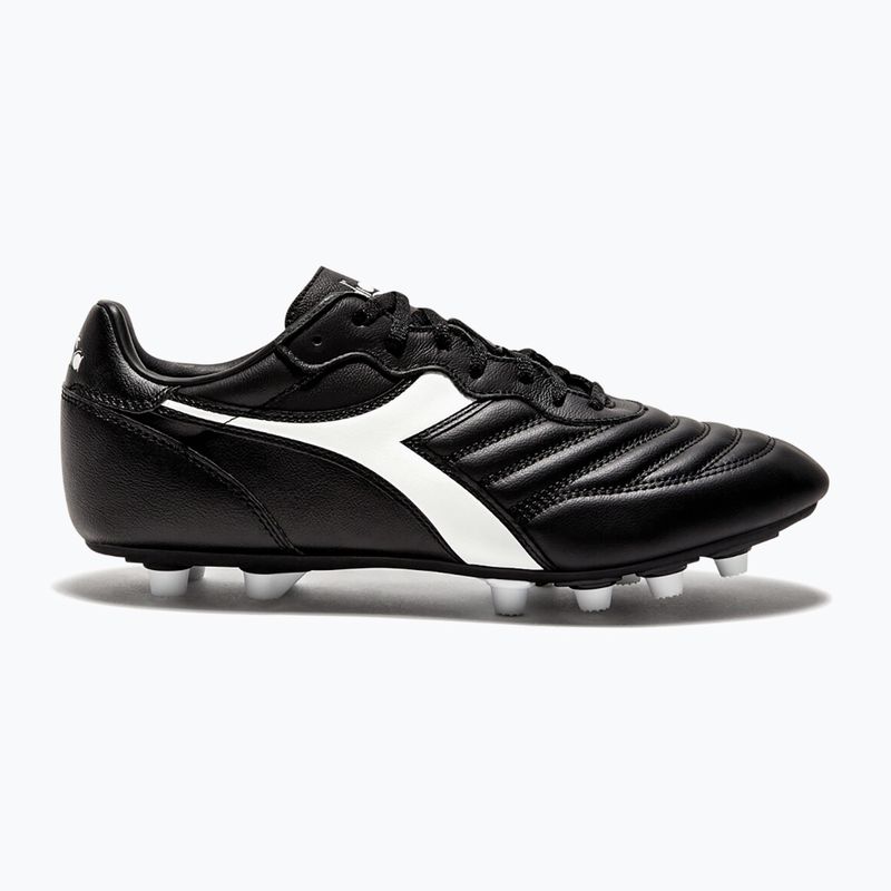 Încălțăminte de fotbal pentru bărbați Diadora Brasil LT MDPU black/white 8