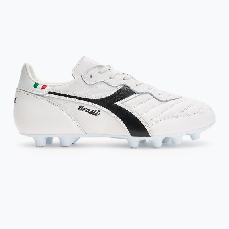 Încălțăminte de fotbal pentru bărbați Diadora Maximus ITA OG LT+ MDPU white/black 2