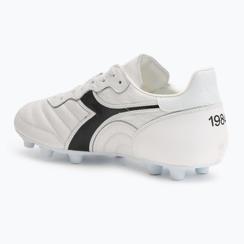 Încălțăminte de fotbal pentru bărbați Diadora Maximus ITA OG LT+ MDPU white/black 3