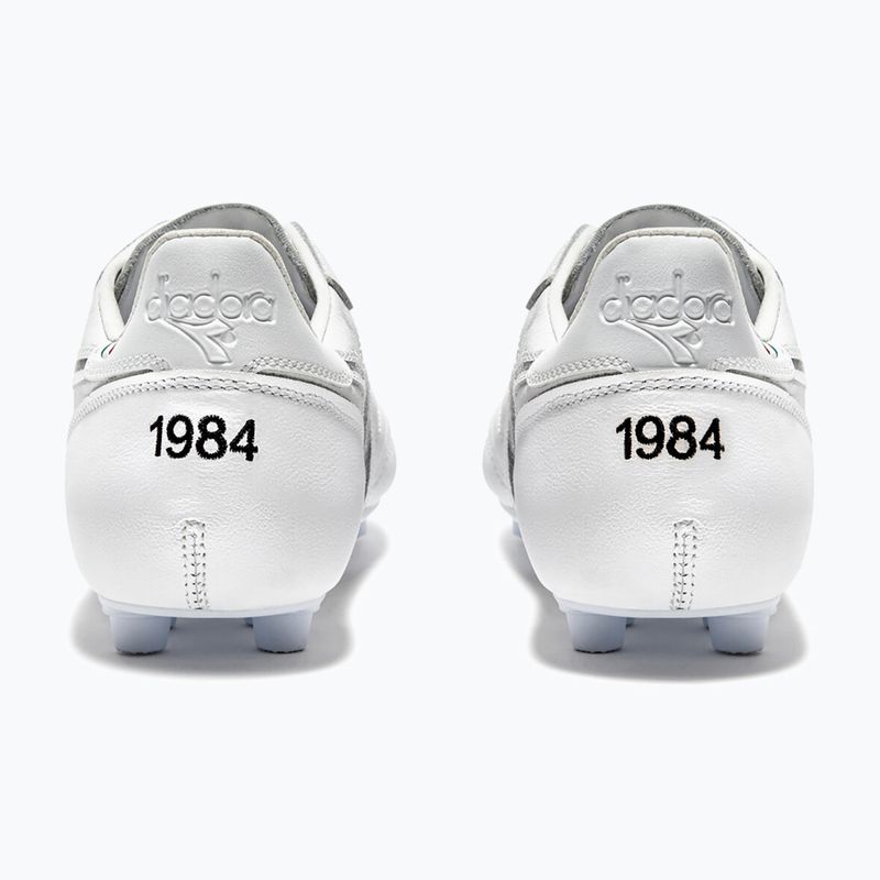 Încălțăminte de fotbal pentru bărbați Diadora Maximus ITA OG LT+ MDPU white/black 9