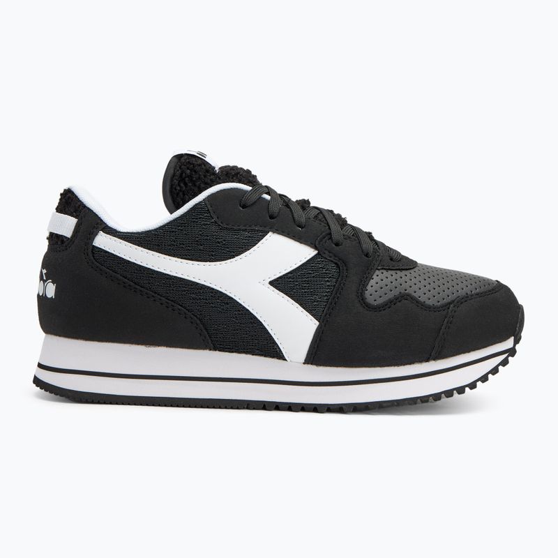 Încălțăminte pentru femei Diadora Skyler Platform Curly black 2