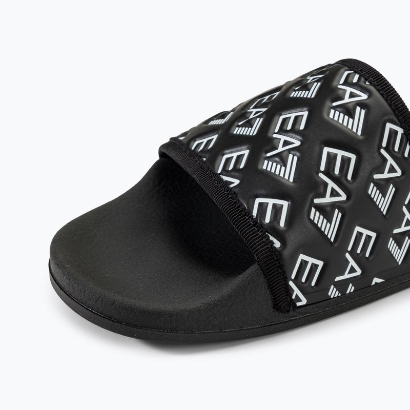 EA7 Emporio Armani Water Sports All Over flip-flops negri/albi 7