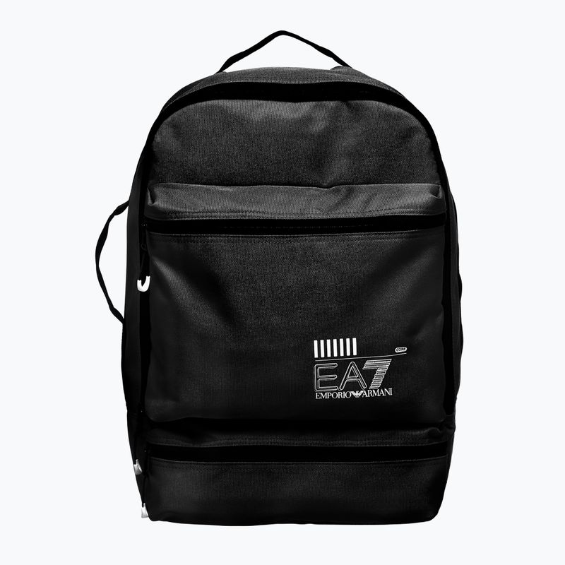 Rucsac de oraș EA7 Emporio Armani Train Core 23 l black/white logo