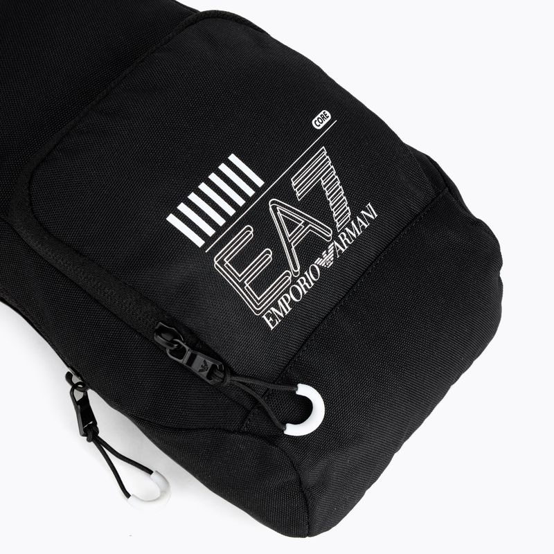 Borsetă EA7 Emporio Armani Train Core 2,5 l black/white logo 4