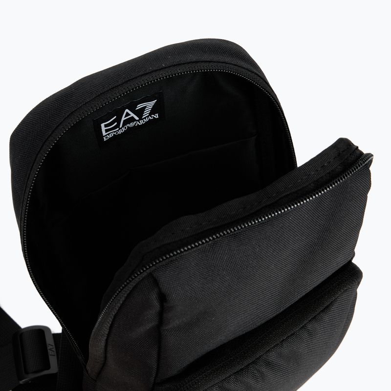 Borsetă EA7 Emporio Armani Train Core 2,5 l black/white logo 6