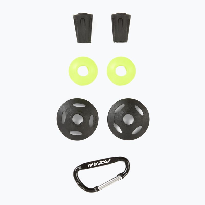 Bețe pentru nordic walking Fizan Ultrax Alu yellow 10