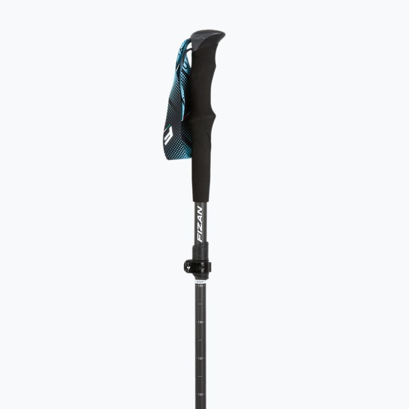 Bețe de trekking Fizan Ultrax Carbon light blue 2