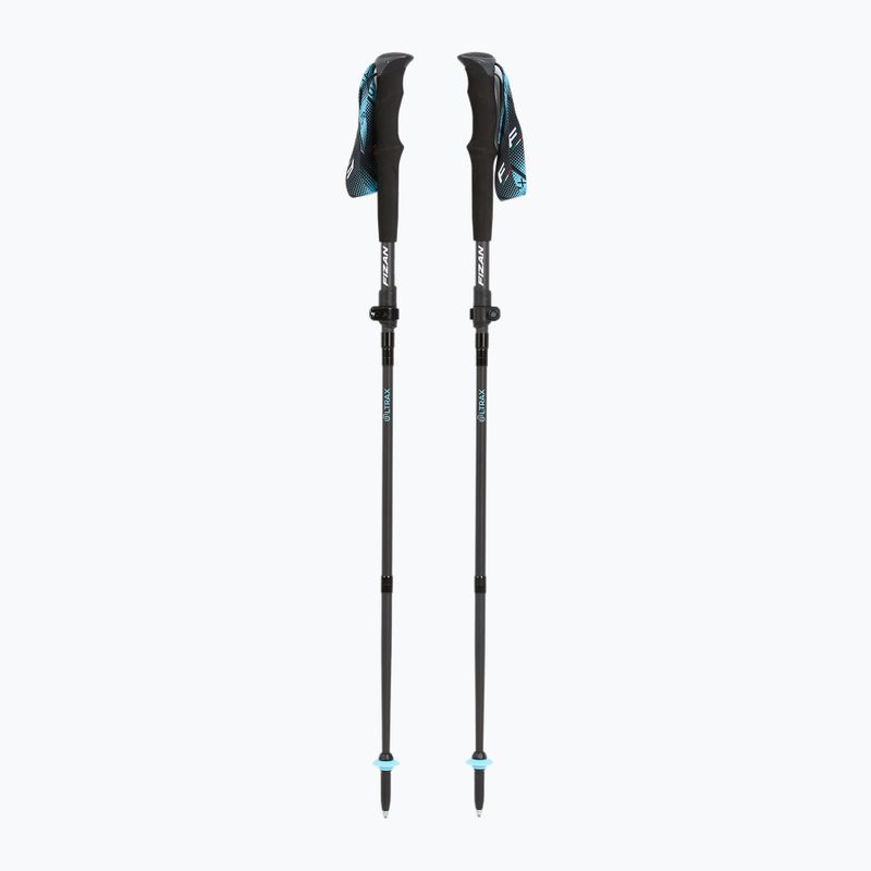 Bețe de trekking Fizan Ultrax Carbon light blue 5