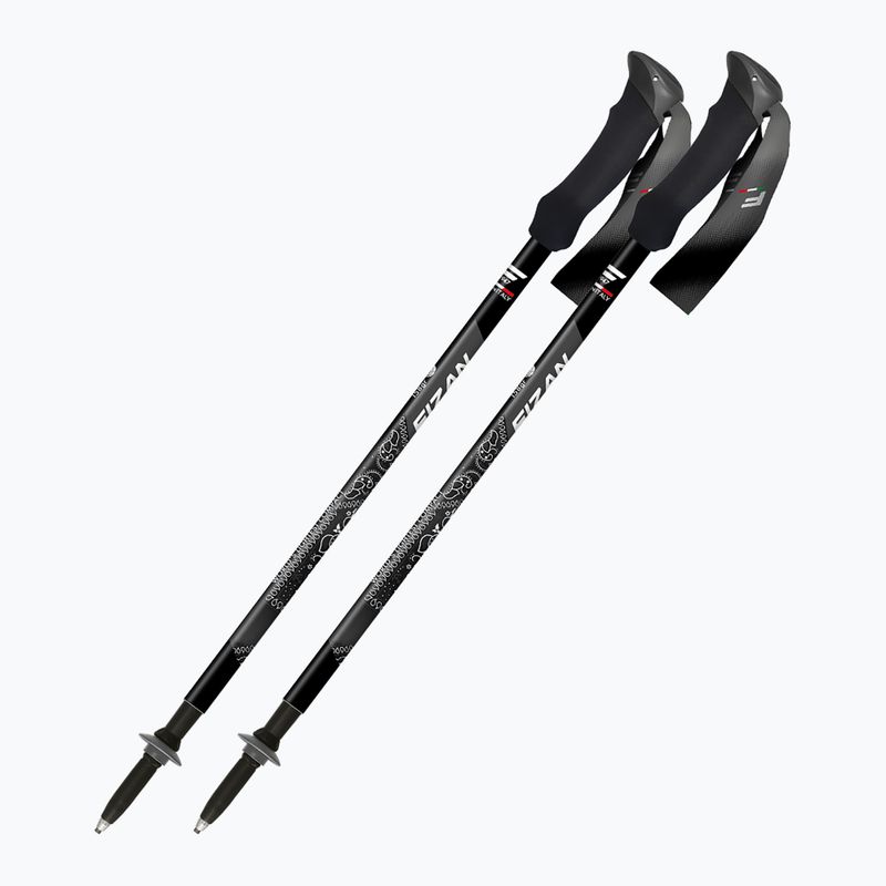 Bețe de trekking Fizan Compact MS black