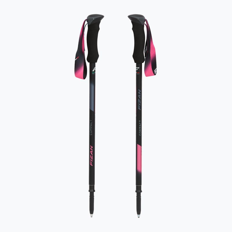 Bețe de trekking  Fizan Compact Tech pink 5