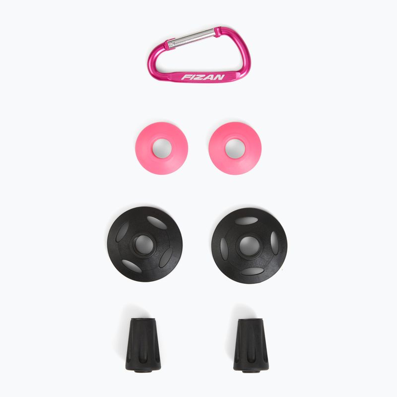 Bețe de trekking  Fizan Compact Tech pink 7