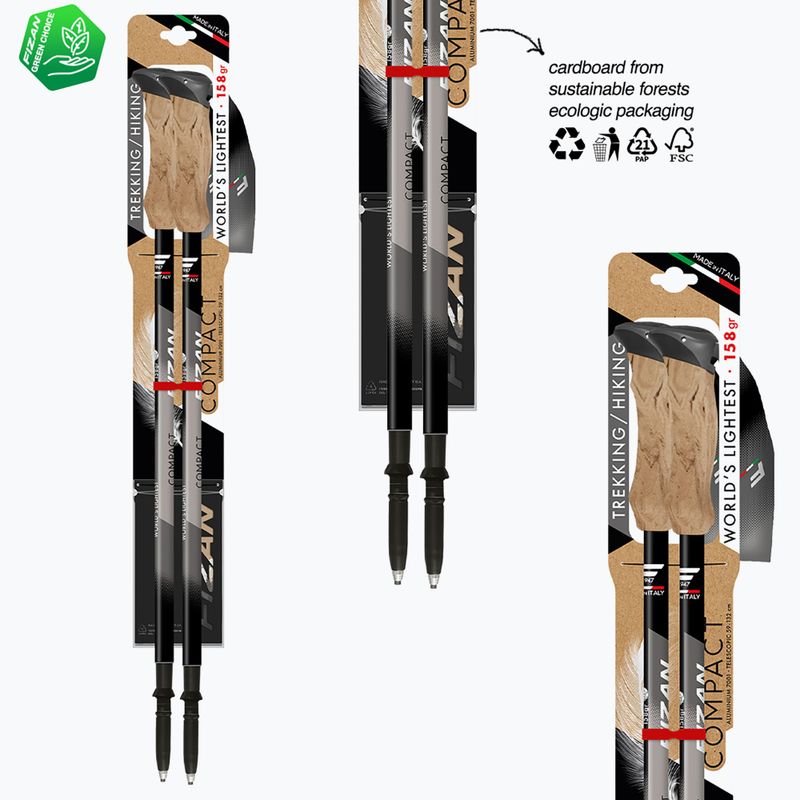 Bețe de trekking  Fizan Compact grey 6