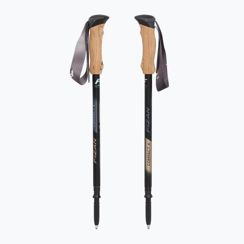 Bețe de trekking  Fizan Compact Tech 4 beige 5