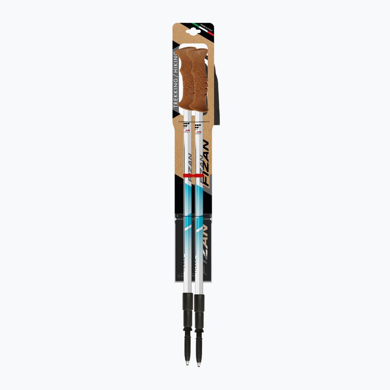 Bețe de trekking Fizan Tierra light blue 3