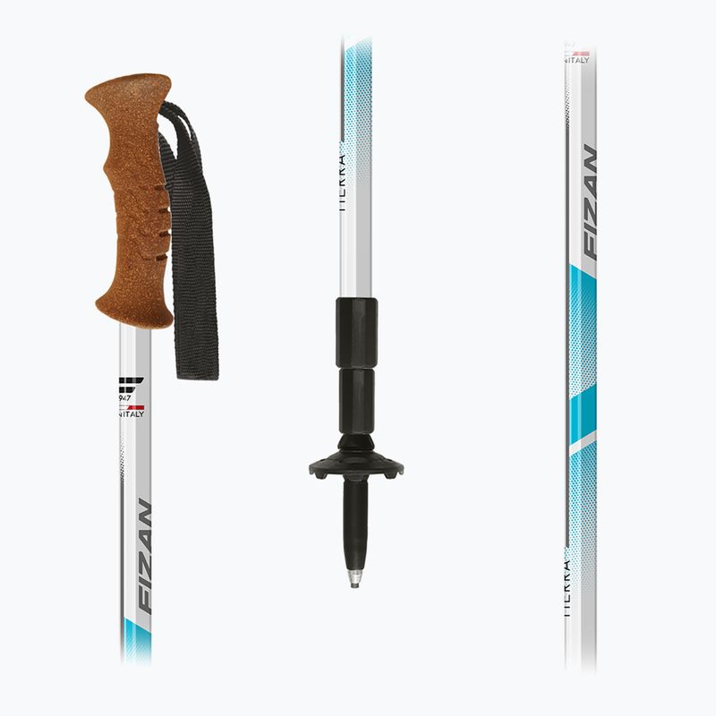 Bețe de trekking Fizan Tierra light blue 5