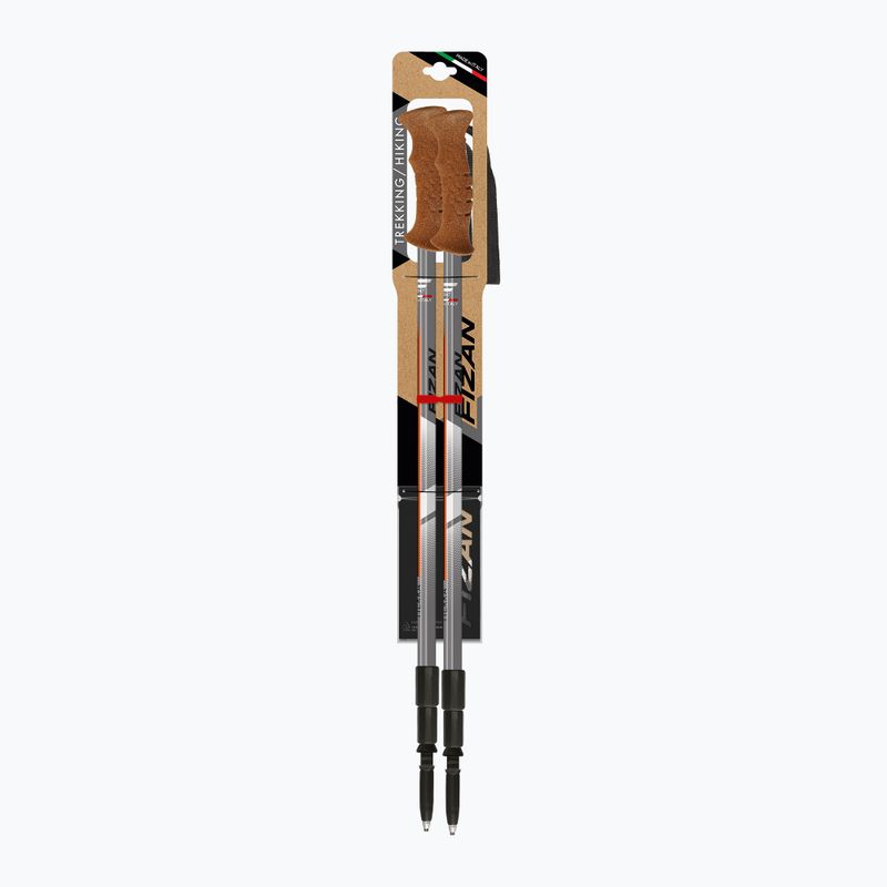 Bețe de trekking Fizan Tierra grey/orange 3