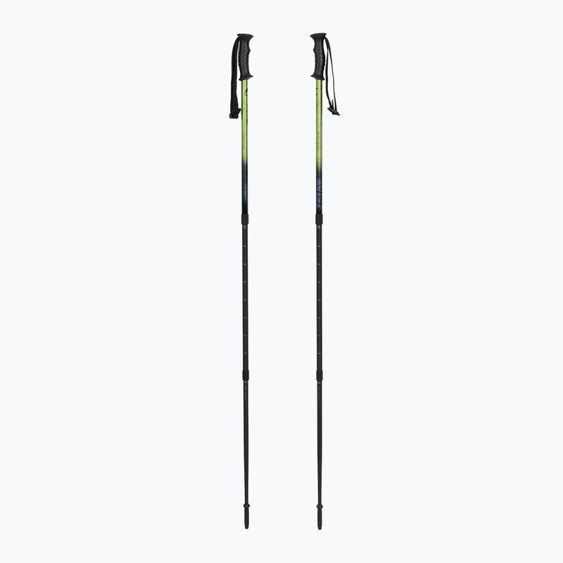 Bețe de trekking Fizan Explorer lime/grey