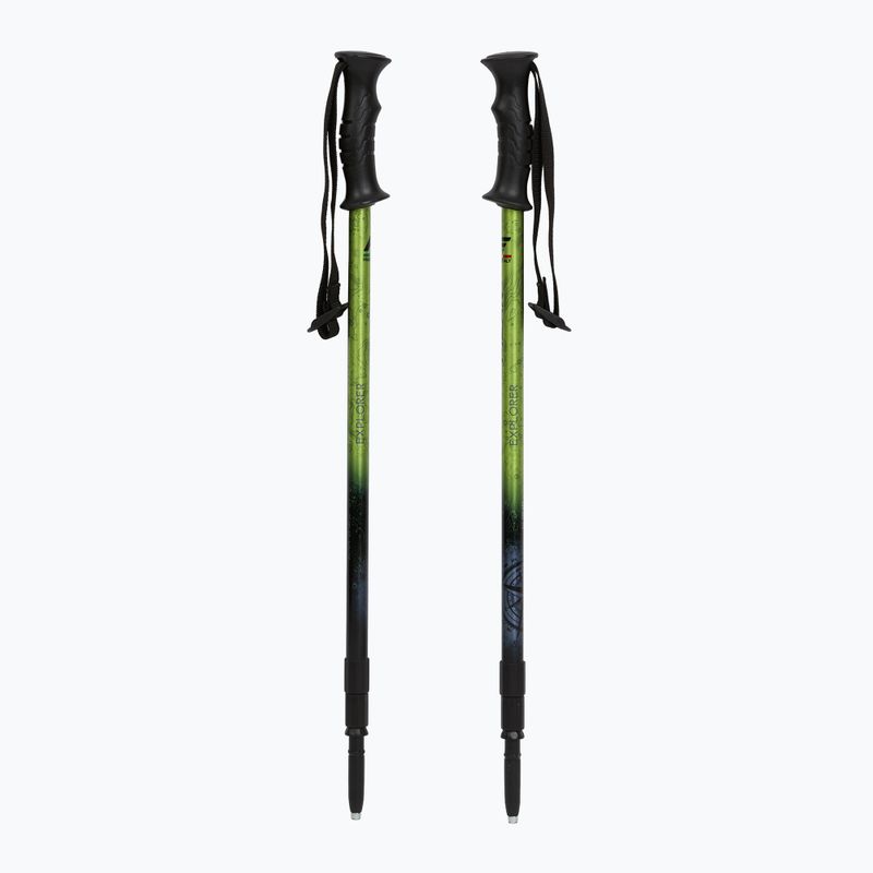Bețe de trekking Fizan Explorer lime/grey 5