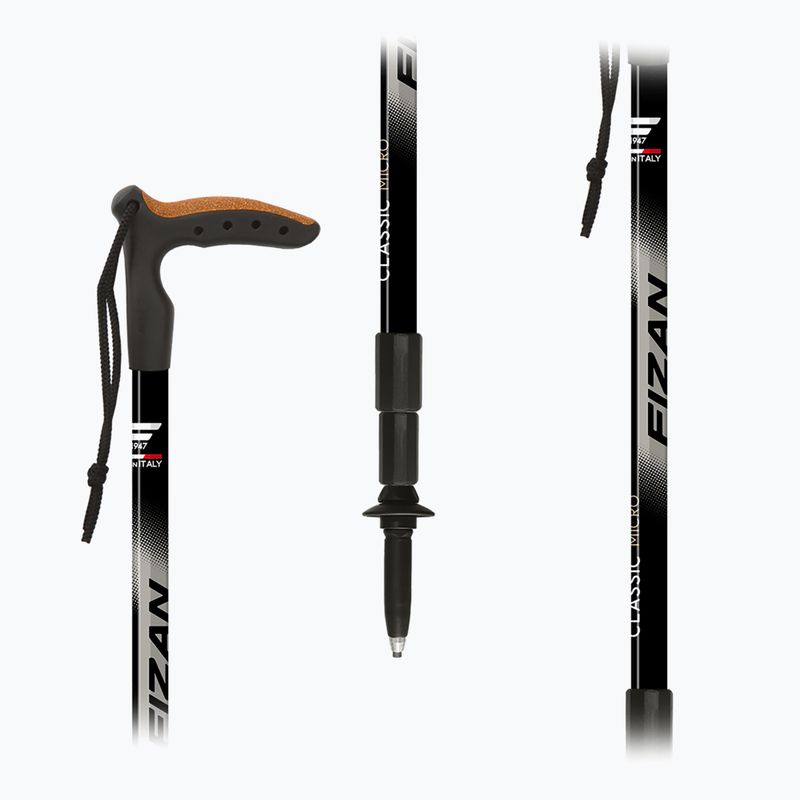 Baston de drumeție Fizan Classic Mircro grey 4