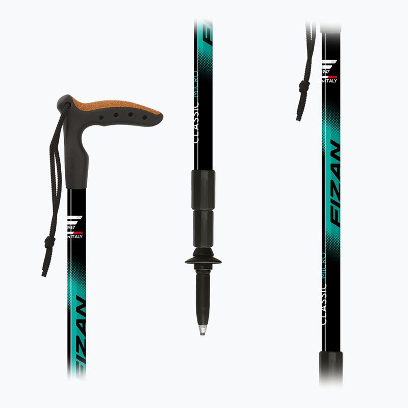 Baston de drumeție Fizan Classic Mircro light blue 4