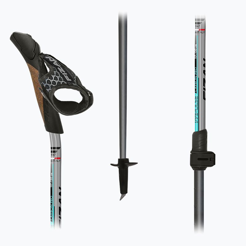Bețe de nordic walking Fizan Carbon Pro Impulse grey 5