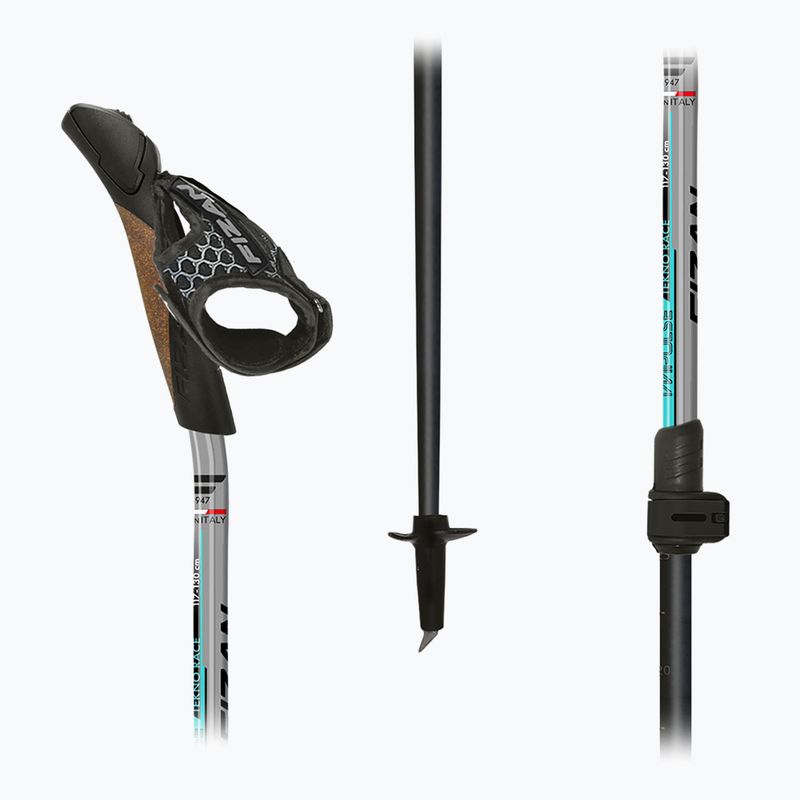Bețe de nordic walking Fizan Tekno Impulse grey 5
