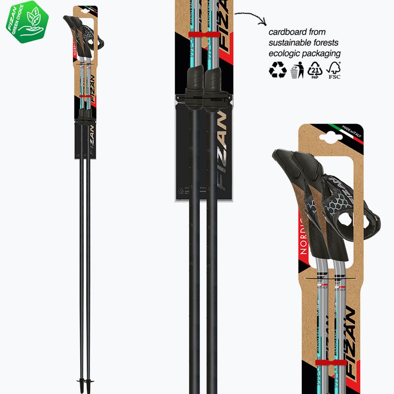 Bețe de nordic walking Fizan Tekno Impulse grey 6