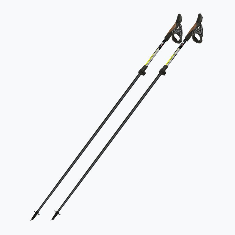 Bețe de nordic walking Fizan Tekno yellow