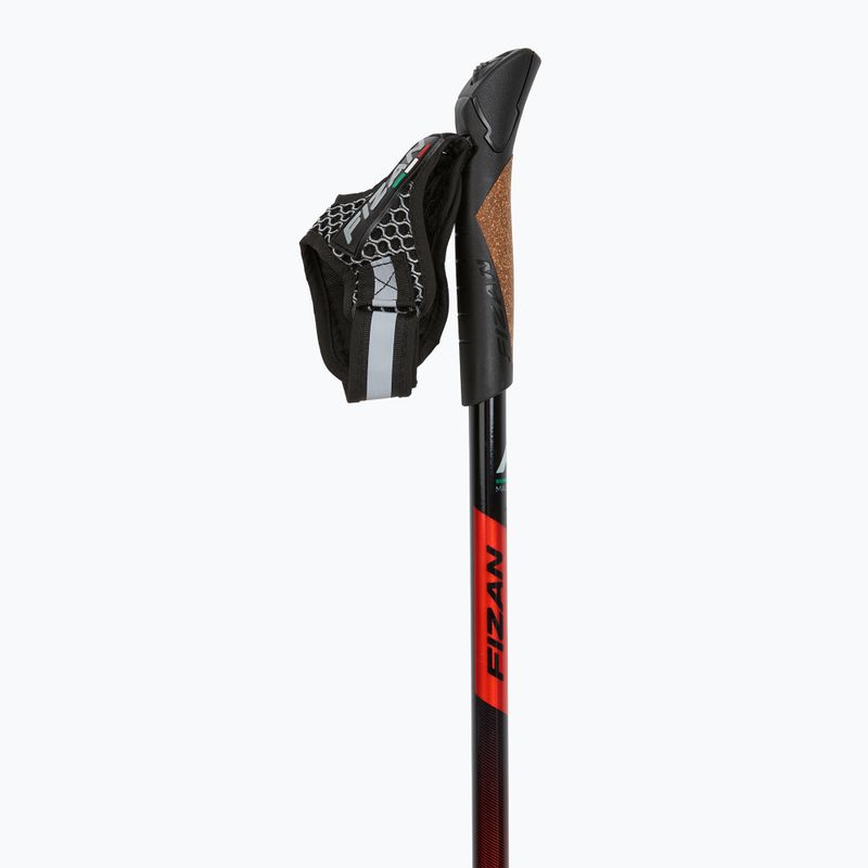 Bețe de nordic walking Fizan R-Evolution Pro red 2