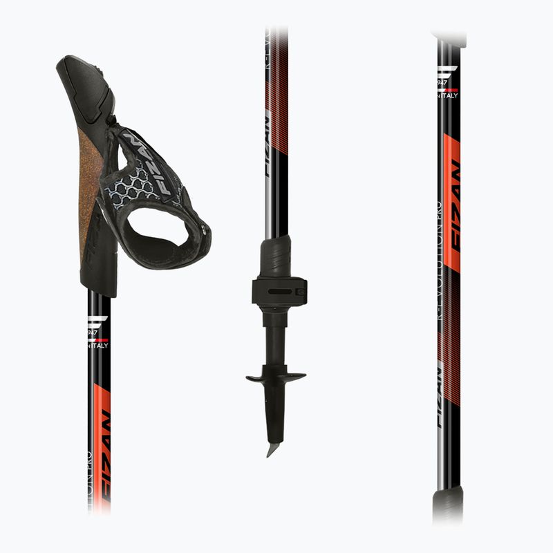 Bețe de nordic walking Fizan R-Evolution Pro red 4