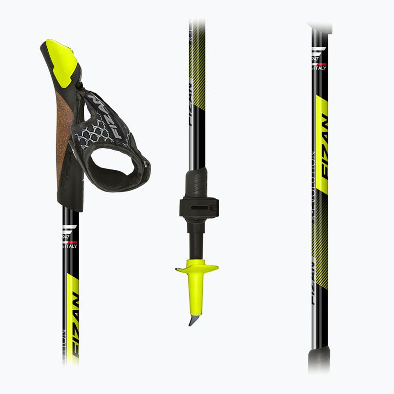 Bețe de nordic walking Fizan R-Evolution yellow 5