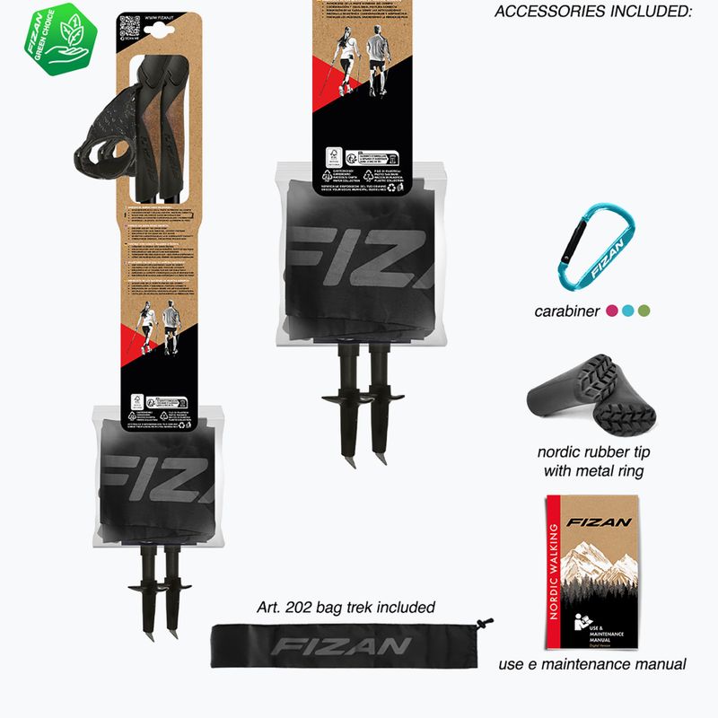 Bețe de nordic walking Fizan R-Evolution beige 5