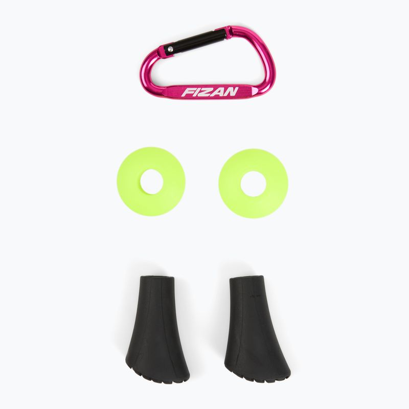 Bețe de nordic walking Fizan Speed yellow 7