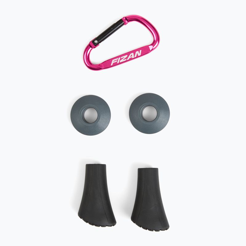 Bețe de nordic walking Fizan Speed black 7